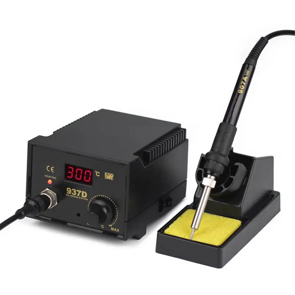 Guste 937d Регулируемая температура Smd паяльная станция и паяльной станции