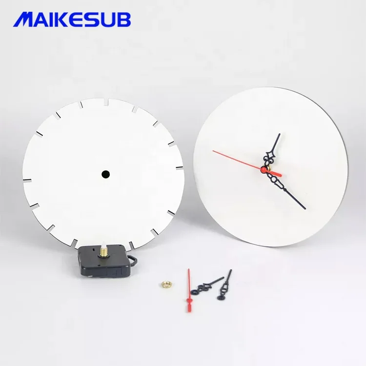 New arrival sublimation MDF photo frame, sublimation blank board clock frame