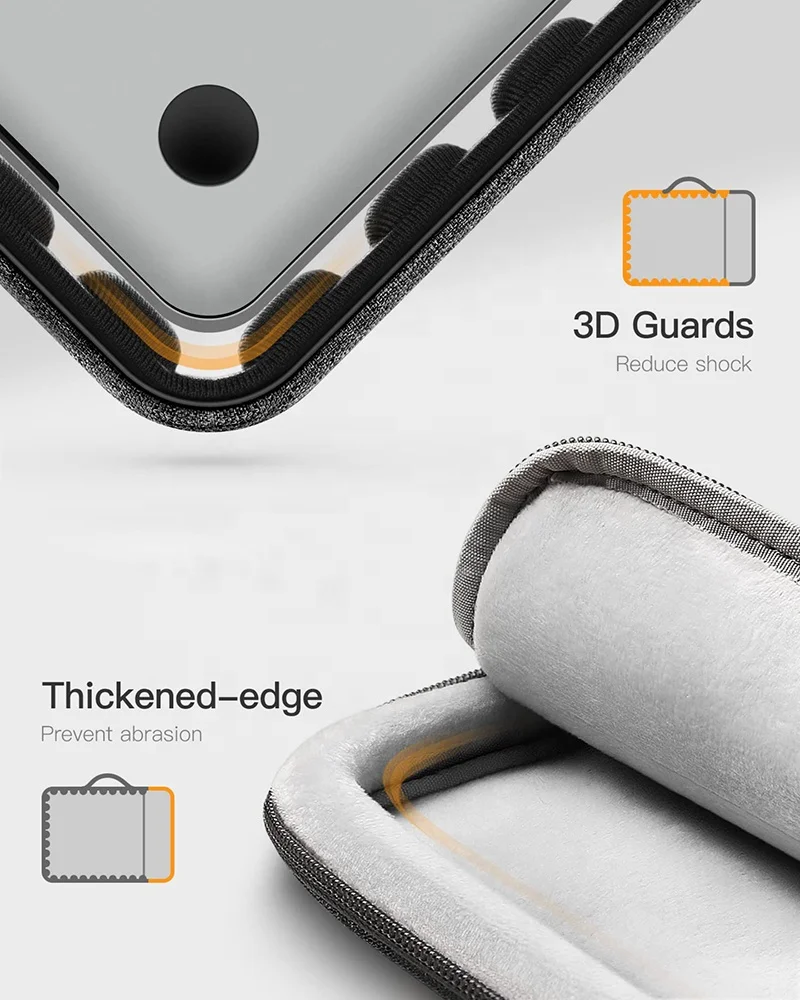 Manufacturer Customized Quality Luxury Modern Waterproof Polyester With Handle 13 -15.6 Inch For Men Women Laptop Bags