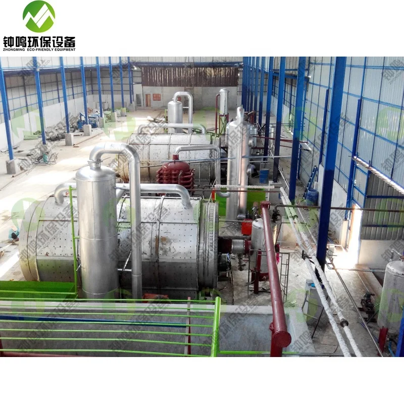 
2021 Newest Waste Tyre Pyrolysis Technology 