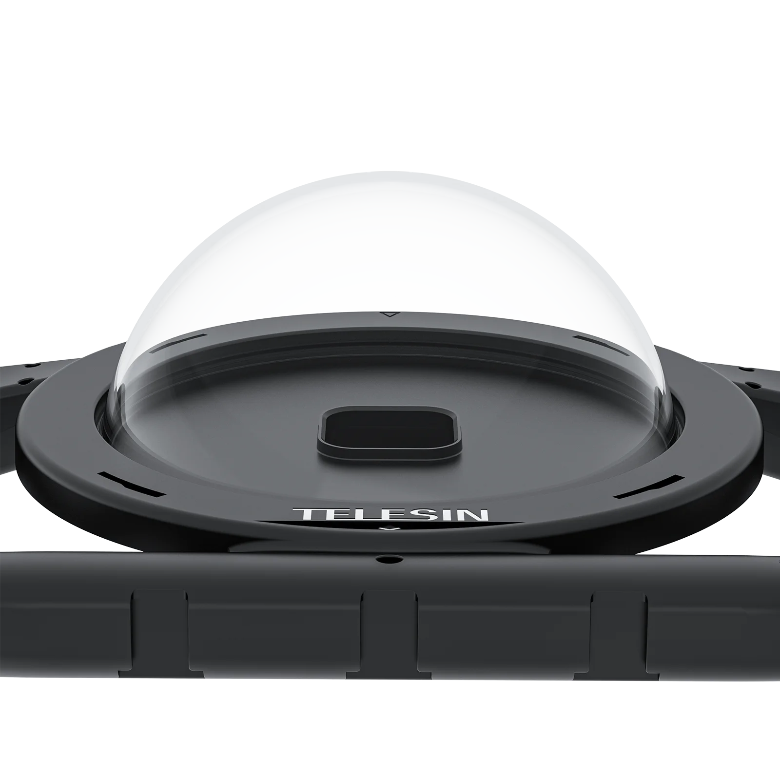 Telesin Underwater Diving Dual Handle Stabilizer Grip Waterproof Dome Port for GoPro Hero9/10 Photography