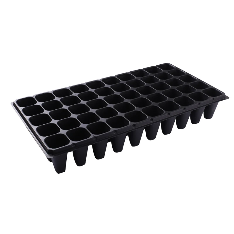 microgreen plastic seeding tray strong square hydroponics seedling tray