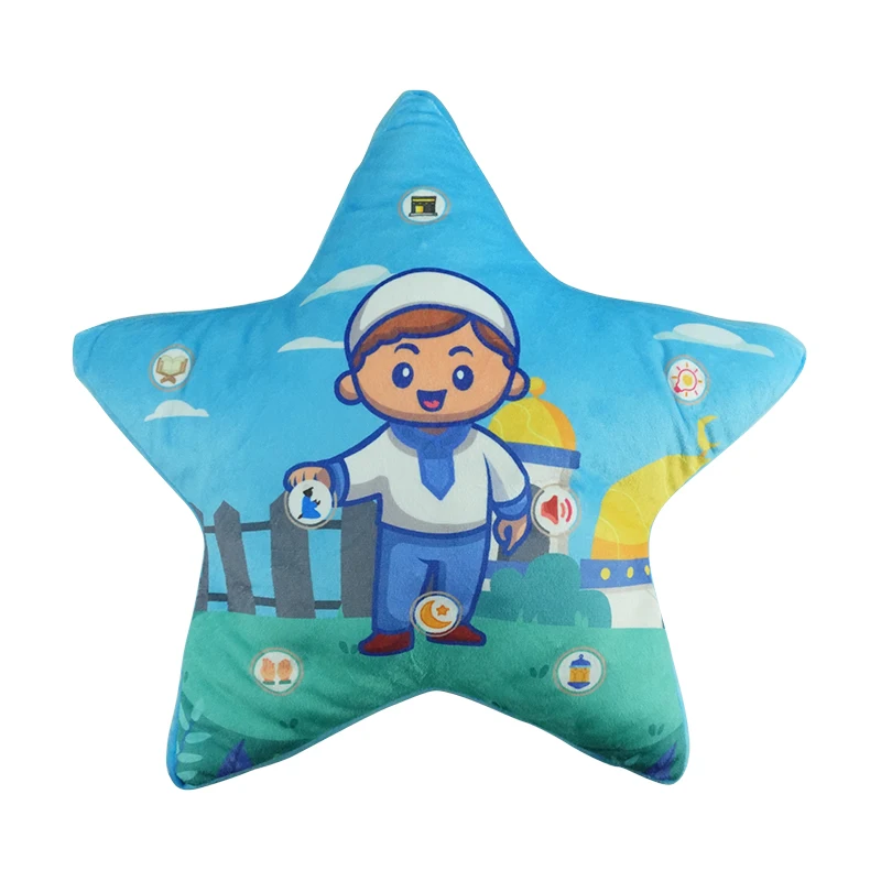 2022 LED mp3 al quran player quran reader pillow unique holy islamic gift digital quran pillow speaker for kids