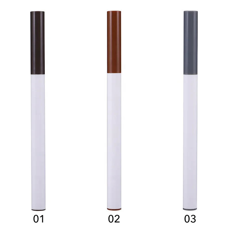 3 Color Waterproof Liquid Pen Private Label Eyebrow Pencil