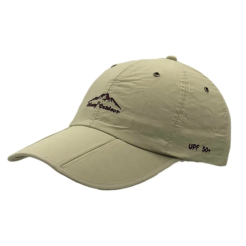 Manufacturer pure color gorras polyester quick dry golf hats with custom logo breathable hat cap