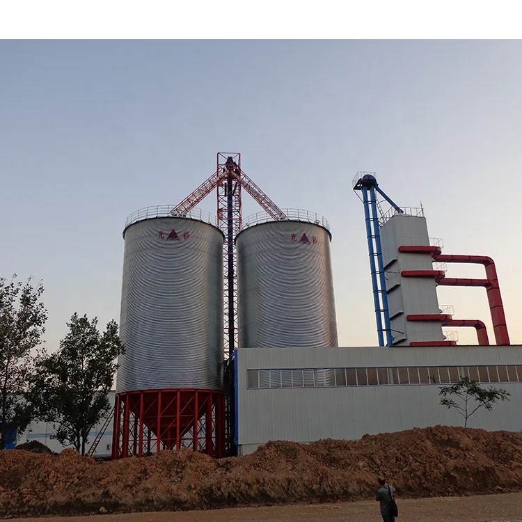 
Assembly type galvanized steel silos feeding silo grain corn paddle silo 