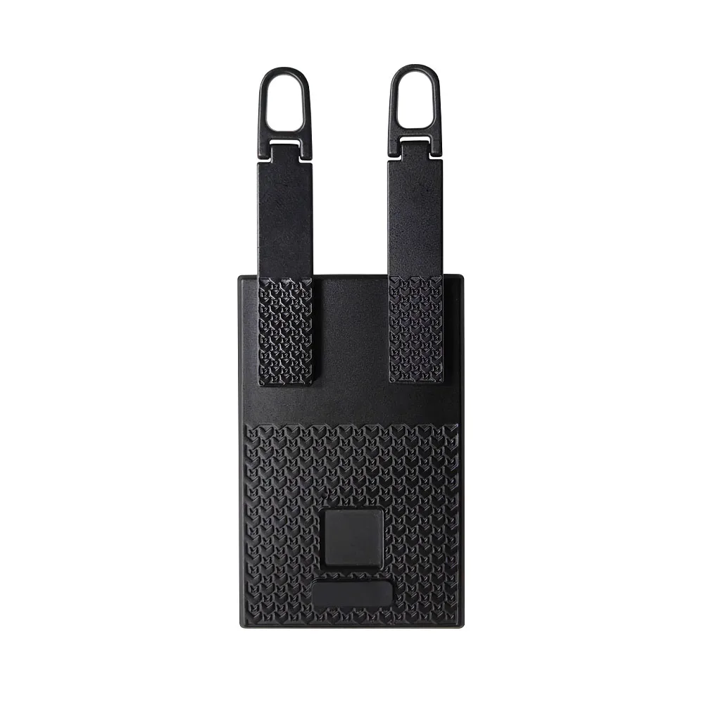 Embedded Fingerprint Lock Black Zinc Alloy Anti Theft Hardware for Bag Men Backpack Unlock By Hand
