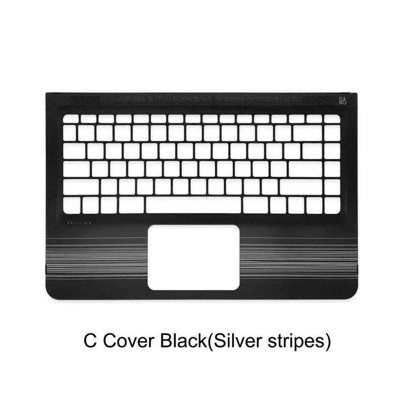 New For HP Pavilion X360 13-U M3-U TPN-W118 Laptop Back Cover Front Bezel Hinges Palmrest Upper Bottom Case Silver Housing Shell