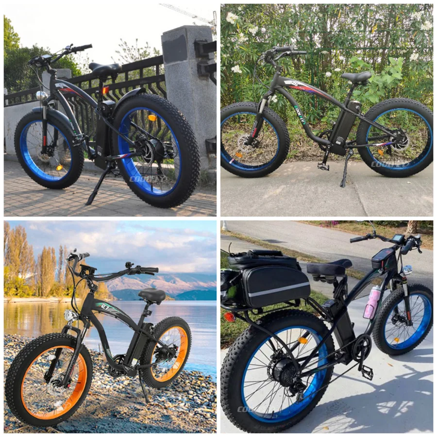 2024 Топ-3 бестселлеров высокая мощность 48 В 750 Вт 1000 электрический велосипед 26 дюймов толстые шины