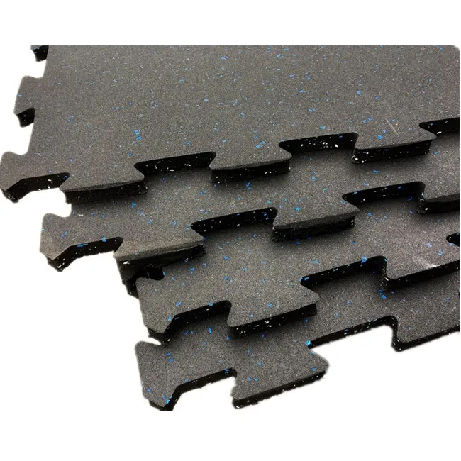 Custom Gym Interlocking Starlight Rubber Flooring Tiles Durable High Quality Sports Fitness Anti-slip Gym Flooring Rubber Rolls