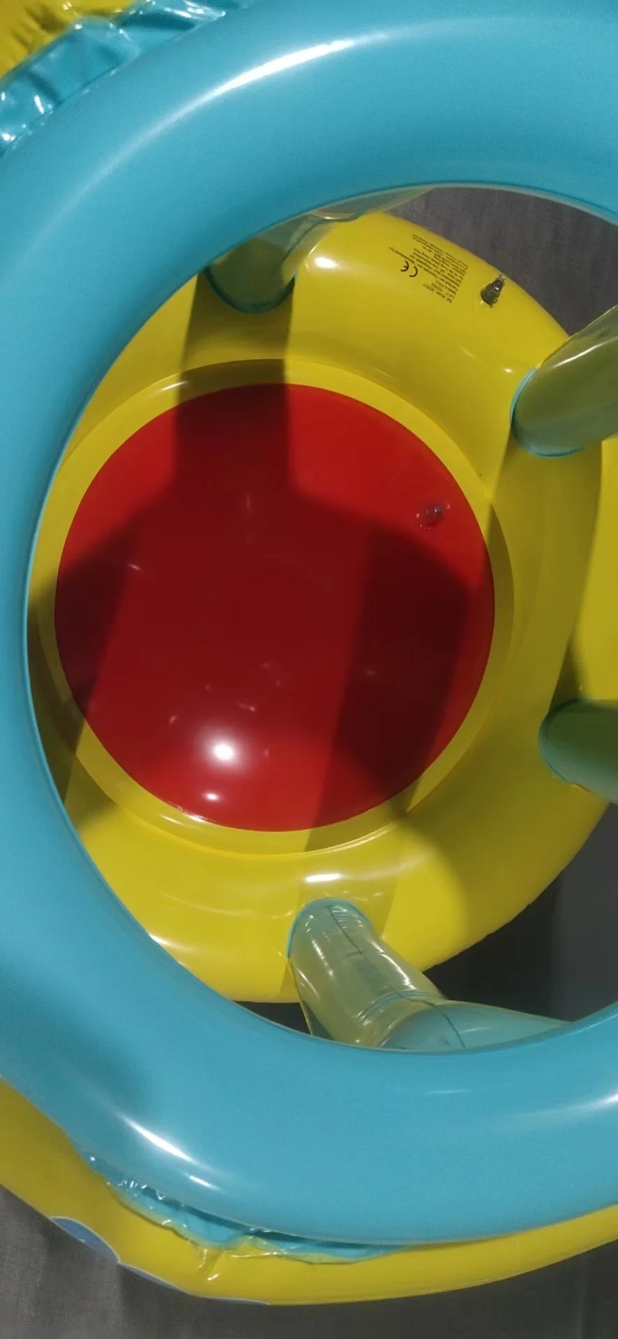 Inflatable Pool Basketball Set,Complete Poolside Basketball Goal with Floating Hoop and Ball,Ideal for Summer Fun