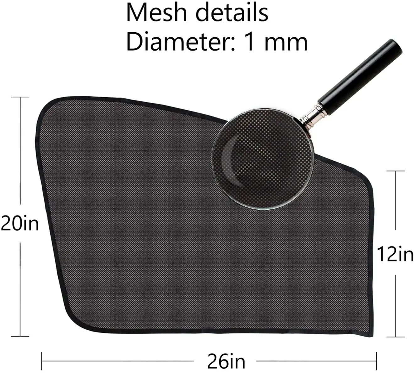 2025 Magnetic Side Window Sun Shade Car for Baby With Heat Glare & UV Protection Privacy