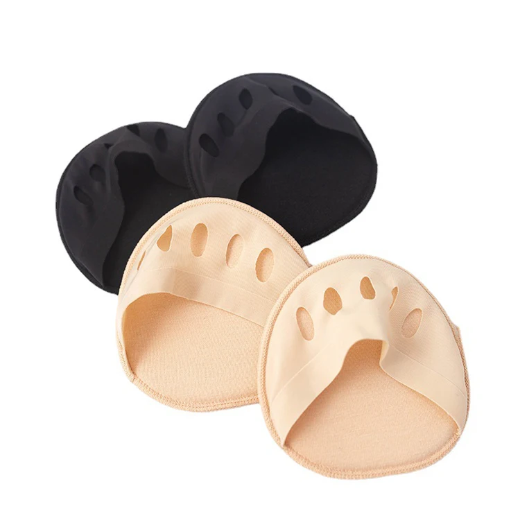 Suspenders with Shallow Mouth Ladies Invisible Socks Women Half High Heel Shoes Toe Ped Socks Without Heel