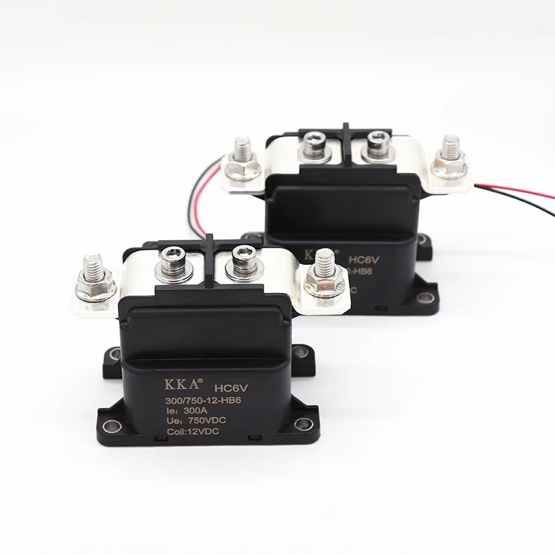 12V/24V 300A High Voltage DC Automotive Relay, Magnet Arc Blowout Relay for EV Electric System, DC Devices