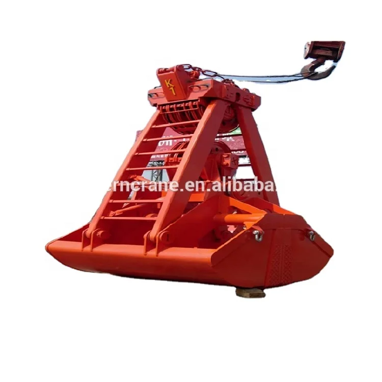 claw bridge crane overhead crane with hydraulic claw hydraulic crane for steel scrap