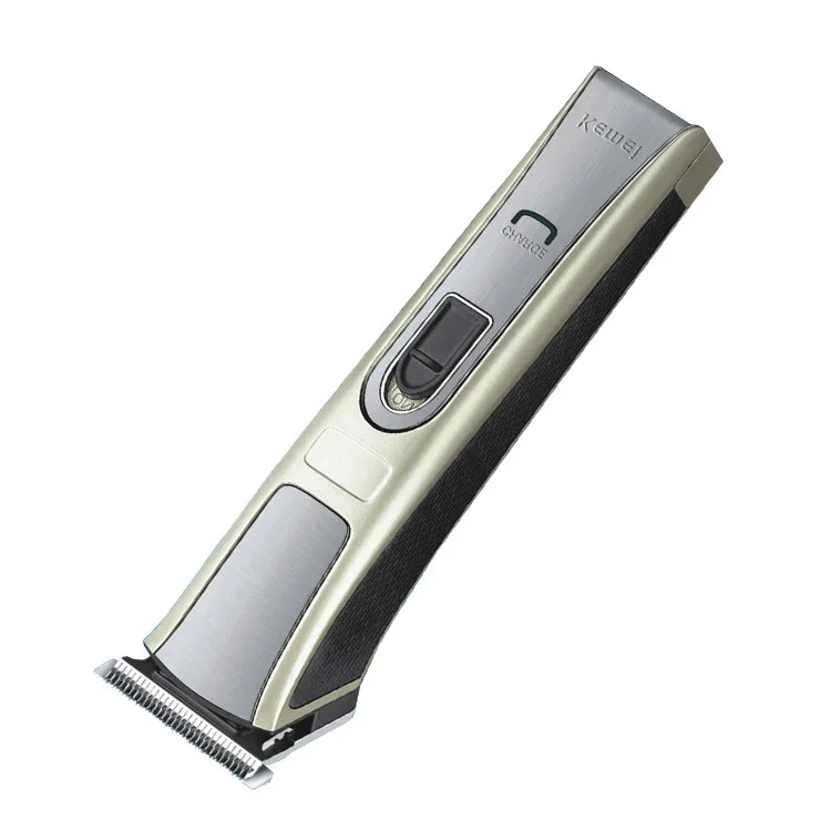 Kemei KM-5017 электромашинка для стрижки волос, рукоятка покрыта нескользким материалом, углеродистая сталь ножа головы, серебра цели высокоскоростной мотор, профессиональные возможности шумо