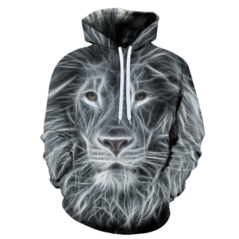 Lion King gaze pattern 3D Sublimation Sweater