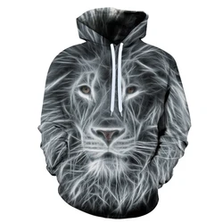 Lion King gaze pattern 3D Sublimation Sweater