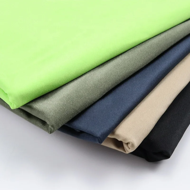nylon spandex fabric elastane 180g bright swimwear sports 4 way Stretch knit yoga pants and sportswear fabric