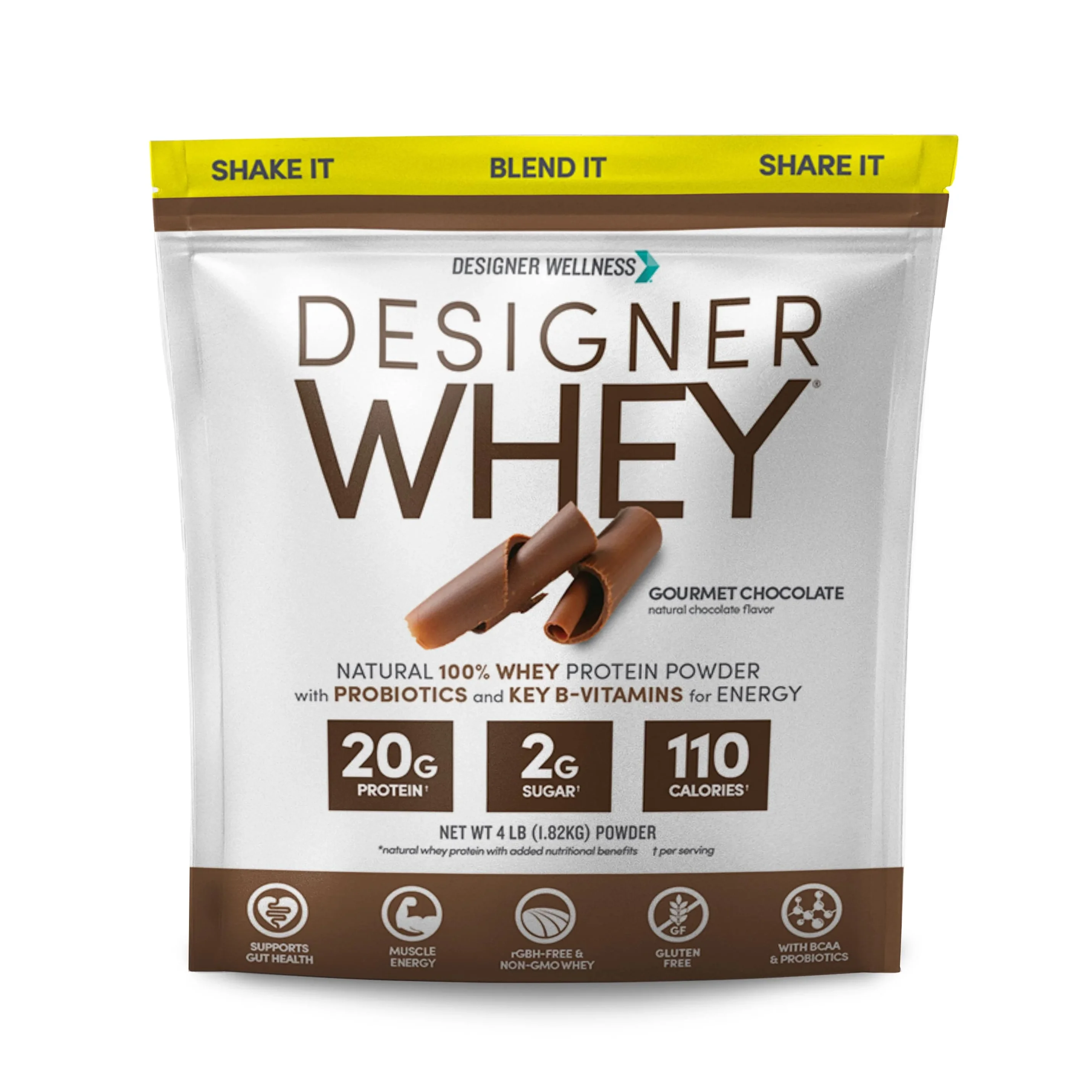 Wholesale Custom Printing Food Grade 3kg 5kg Supplement Whey Protein Powder Packaging Bags Empty Standing Up Pouch With Zipper