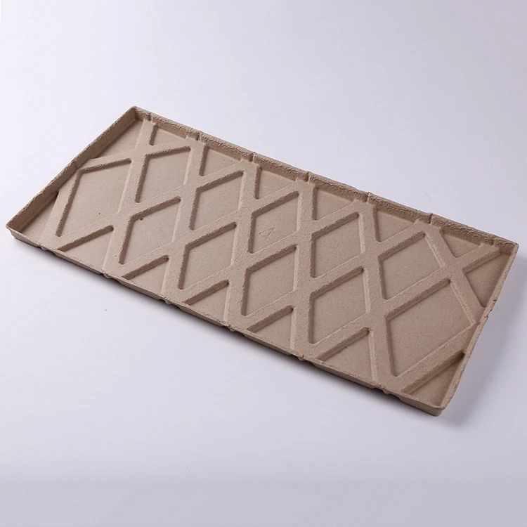 
Eco friendly molded paper pulp seeding nursery pots tray 