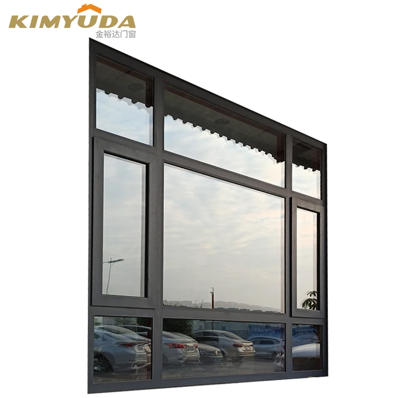 Australian Standard Glass Aluminum Windows Waterproof Window Villa Soundproof Casement Window