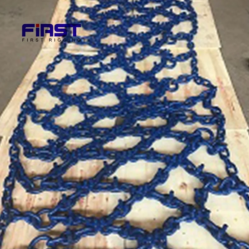 Multi Ring Snow Chain  Alloy Steel Chain G80 Alloy Truck Snow Chain