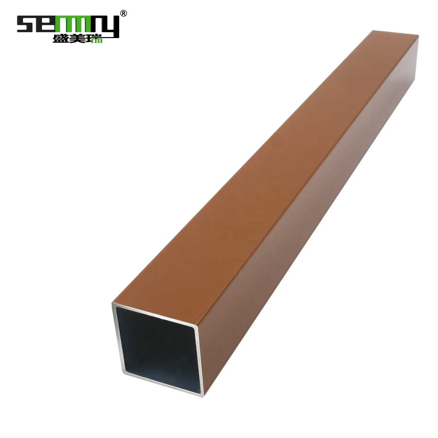 Drop shipping free sample Standard Aluminum Profile Rectangular Extrusions Aluminum Square Tube Profile