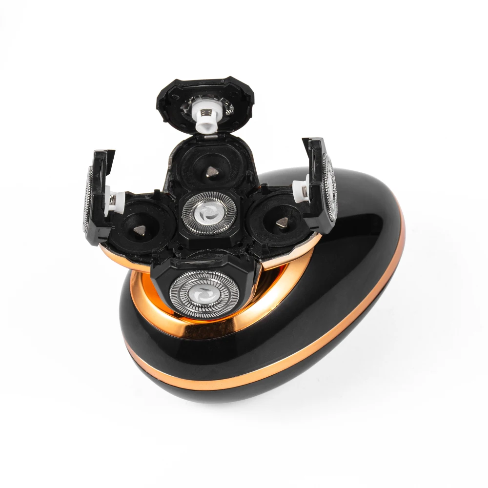 AIWO IPX7 Водонепроницаемая высокоскоростная микро-вибрационная бритва с ручками безопасное бритвенное лезвие мужское Бритье