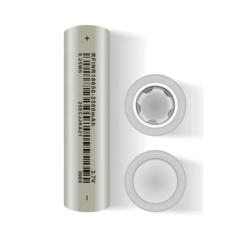 Roofer 18650 lithium cell A Grade 2500mah 2600mah battery for electric scooter 3.7V 3C discharge