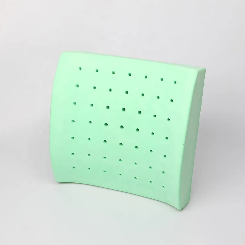 Lumbar Support Pillow Memory Foam Lumbar Cushion Relieve Back Pain Washable Perfect Back Pillow for Chairs