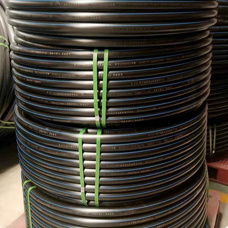 Small diameter hdpe rolled pipe 32mm coil rubber hose PE irrigation tube