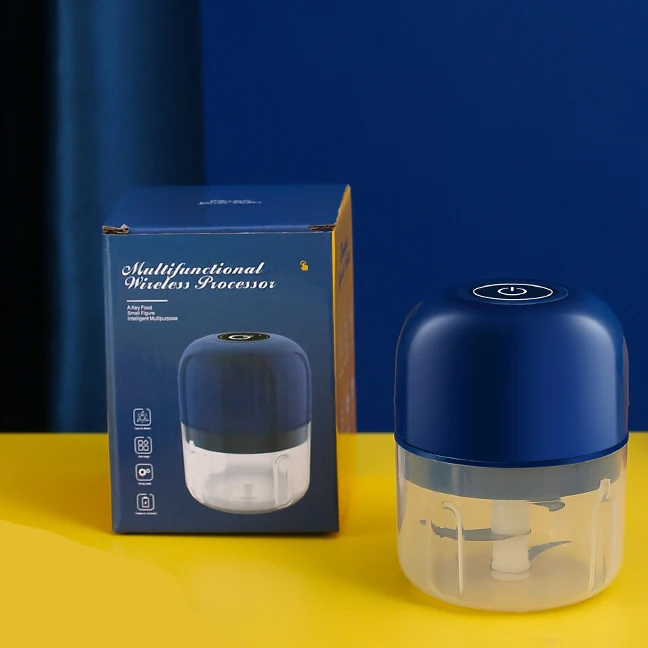 12 Patterns Kitchen Portable Mini USB Electric Food Veggie Vegetable Onion Garlic Chopper