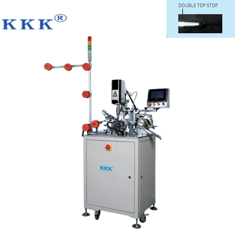 KKK China Sale U Type Top Stop Appearance Invisible Zipper Machine For 3#,4#,5# Invisible Zipper