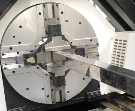 High precision triple trunk heavy duty fiber laser tube cutting machine