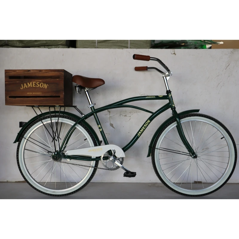 beach bike new design aluminium alloy rim coaster brake safe lightweight easy beach cruiser bicycle