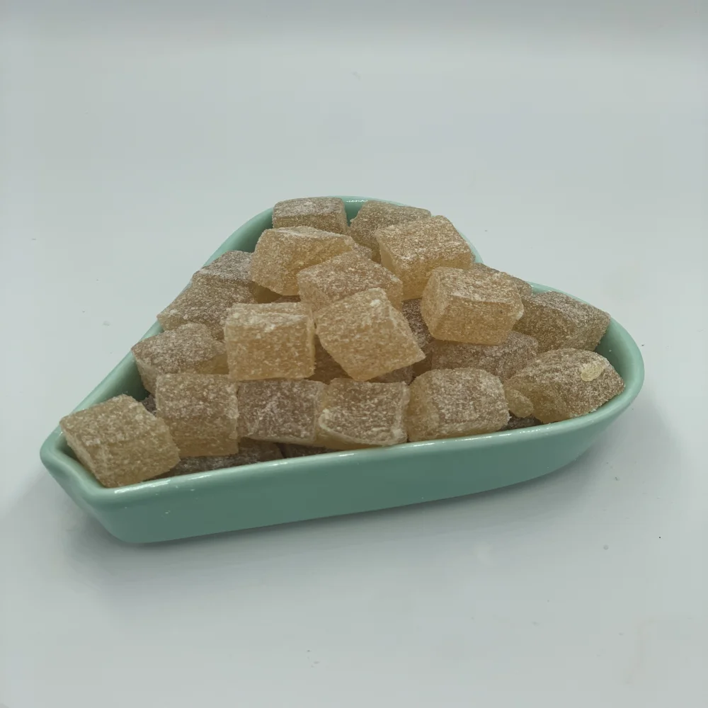 ginger soft candy with coconut