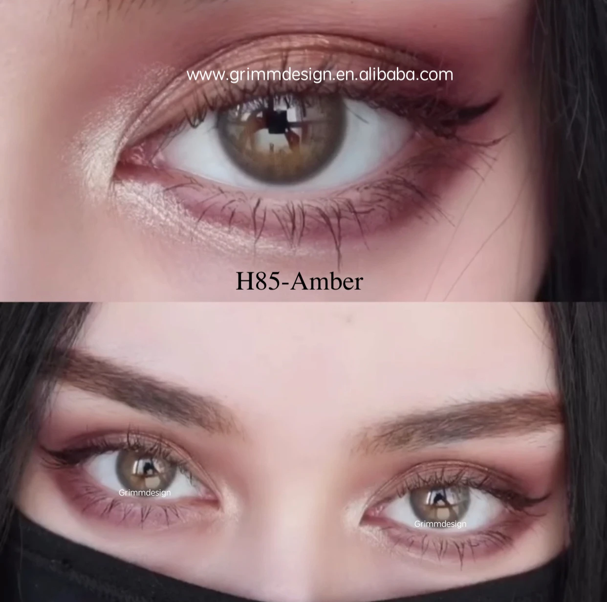 Desire контактные линзы янтарно-серый евро светло-зеленый морской синий оптом естественный вид