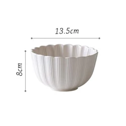 5.3 Inch Porcelain Ramen Bowl Custom Matte Galzed Ceramic Noodle Soup Bowl Set