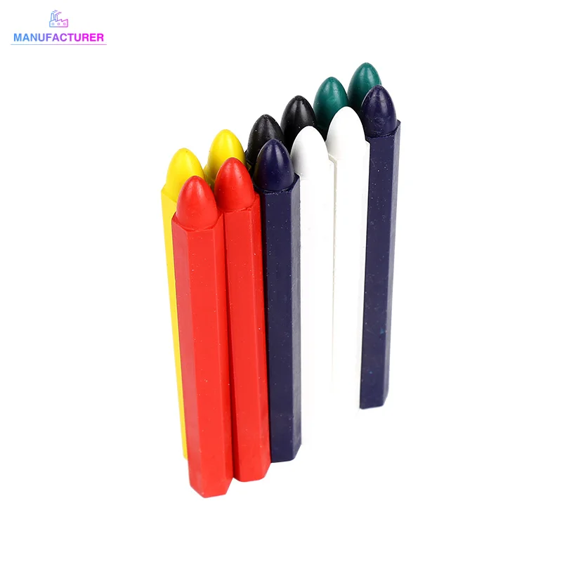 Multi Color Drawing Crayons Used For Construction Customized Non-toxic Environment-friendly Crayons For Woodworking