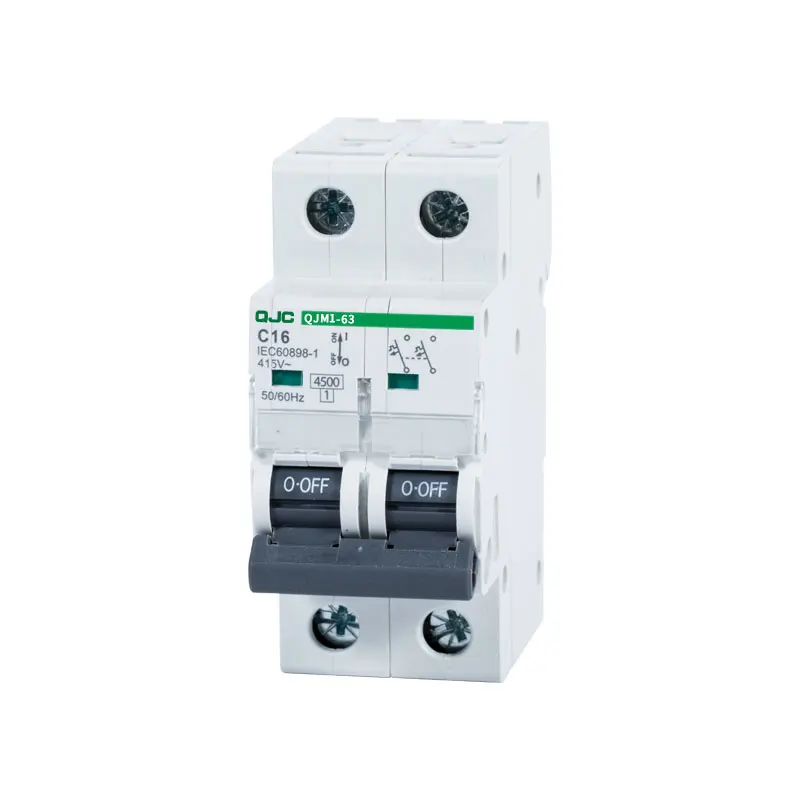  QJC Прямая продажа с фабрики 1P 2P 3P 4P C65 AC 230V/415V 6KA 50/60Hz промышленные бытовые средства защиты цепи мини автомат