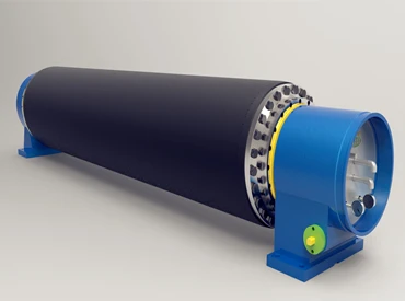 GRECHO Spare Part Paper Making Machine Grooved Press Roll