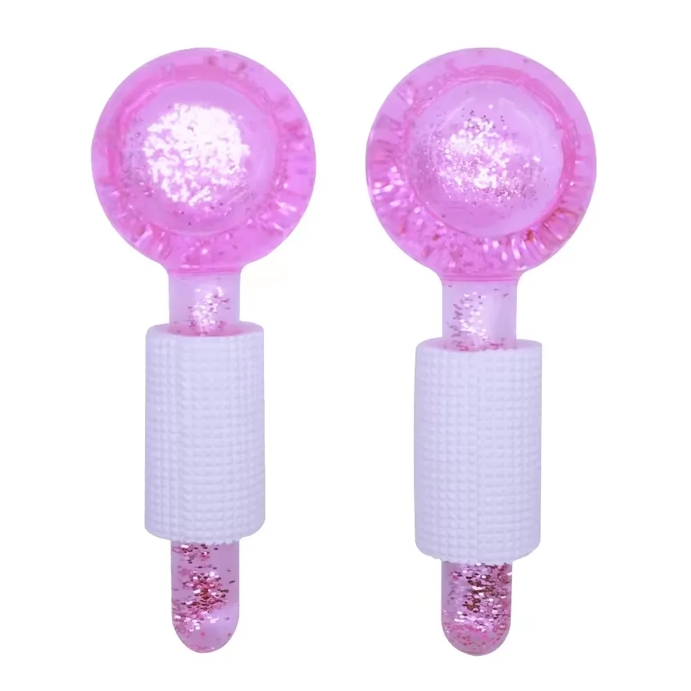 Unbreakable Pink Ice Roller Anti-Wrinkle Face Globes Masajeador Facial Massage Tools Ice Globes Anti-Age Ice Balls Globes