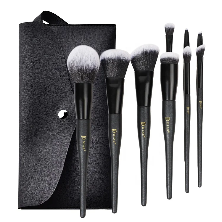 9 Pieces Womens Kids Eco Friendly Face Eyeshadow Cosmetics 2024 New Eye Wholesale Foundation Vegan Makeup Brushes With Bag