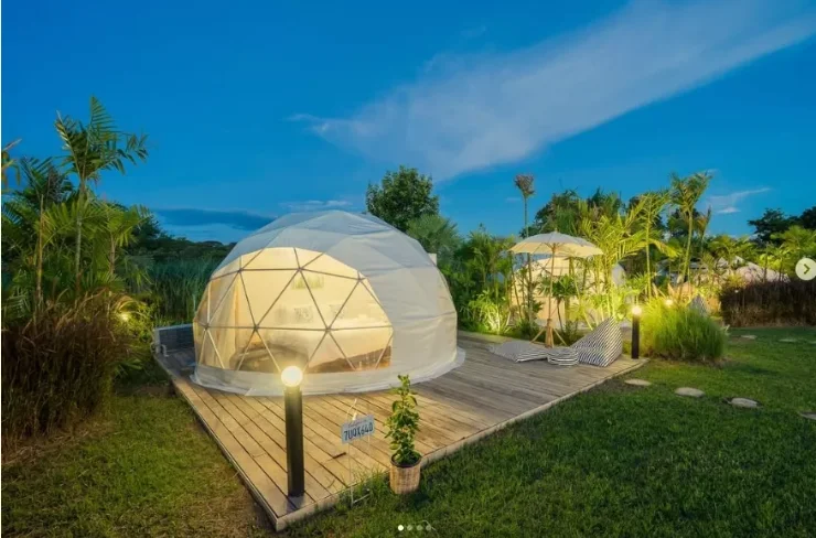 5m 6m 7m 8m Family Dome Tent - Spacious and Comfortable Shelter for Outdoor Adventures