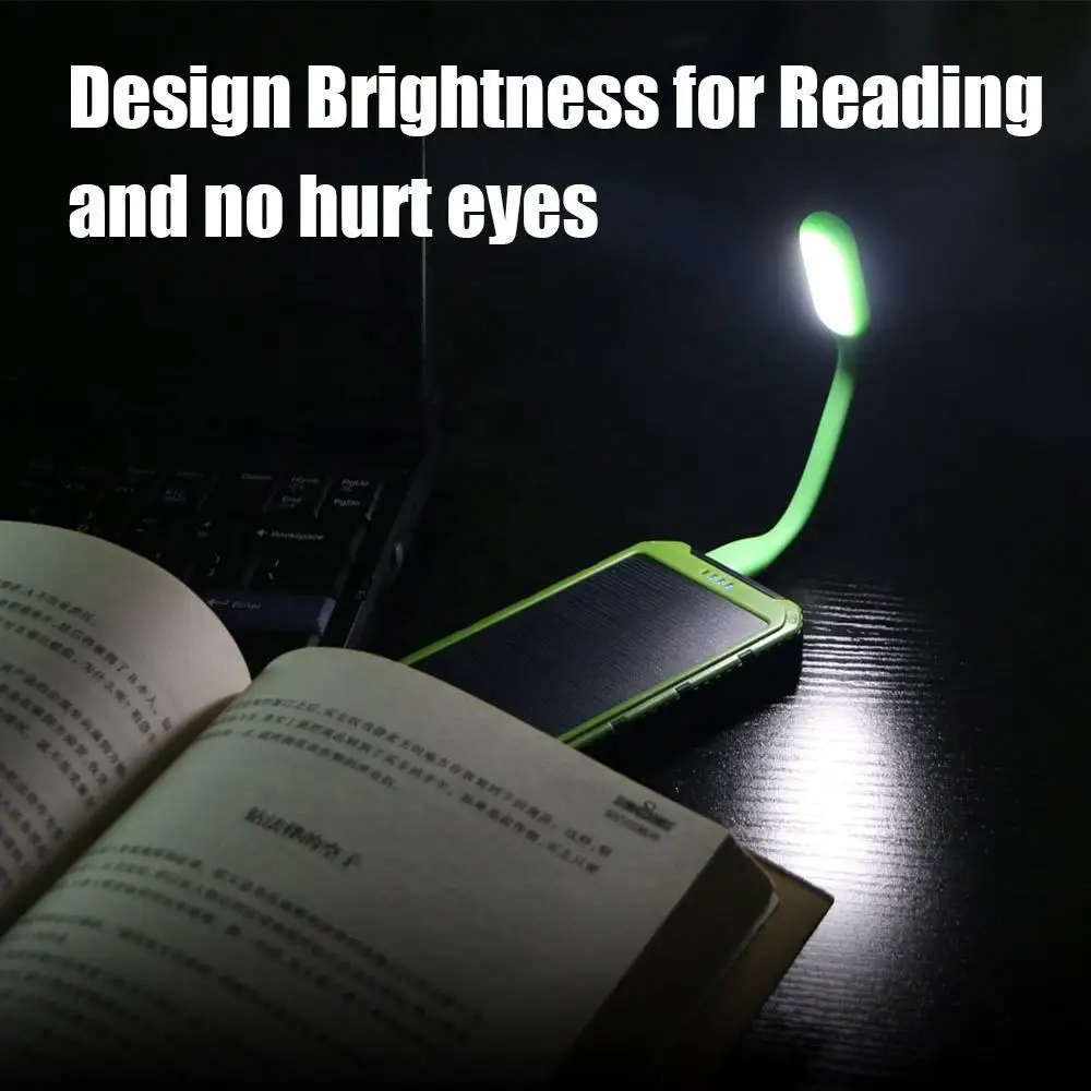 Разноцветная Гибкая портативная мини-USB Светодиодная лампа для блока питания, ПК, ноутбука, ноутбука, Настольная Ночная подсветка