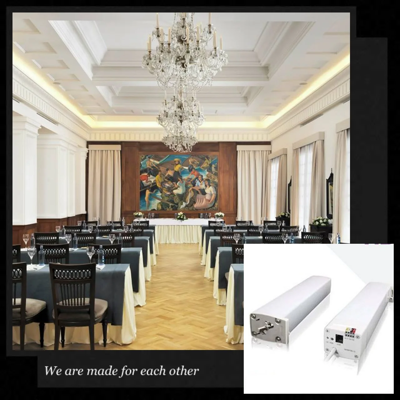 
Zigbee,wireless control automatic curtain,electric curtain motor,electric curtain system 