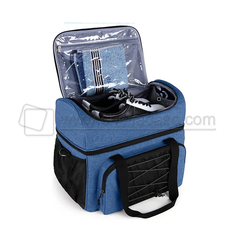Custom New Design Portable 2 Bowling Ball Bag with