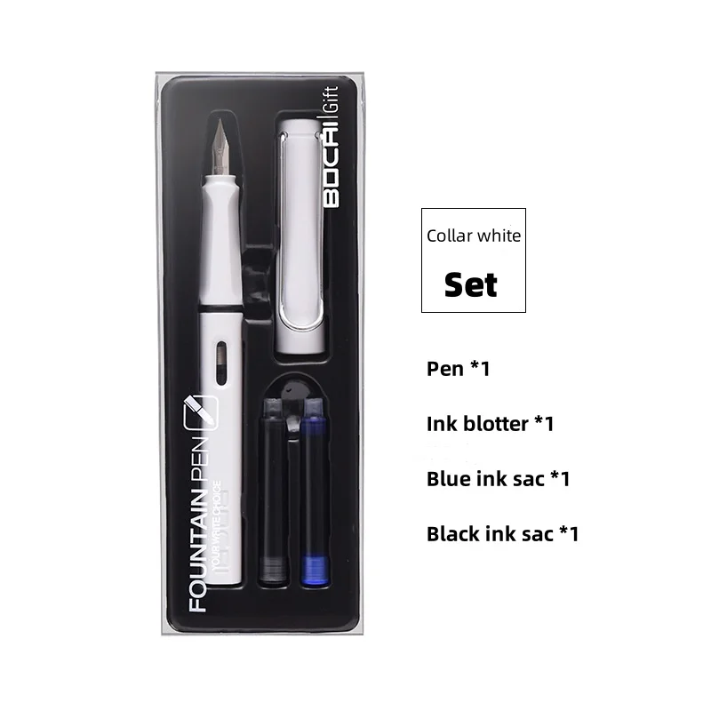 2024 New Wholesale Students Special Posture Practice Calligraphy Ink Bag Pen Set Pens