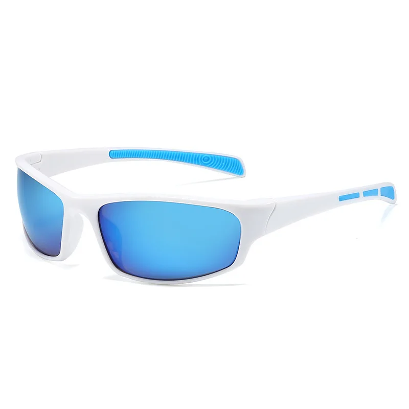 Cycling Sunglasses One Piece Bike Eyewear PC Lens Unbreakable Lightweight Sports Glasses